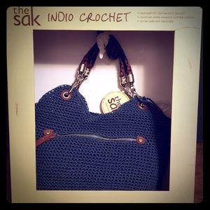 the sak Indio Crochet purse